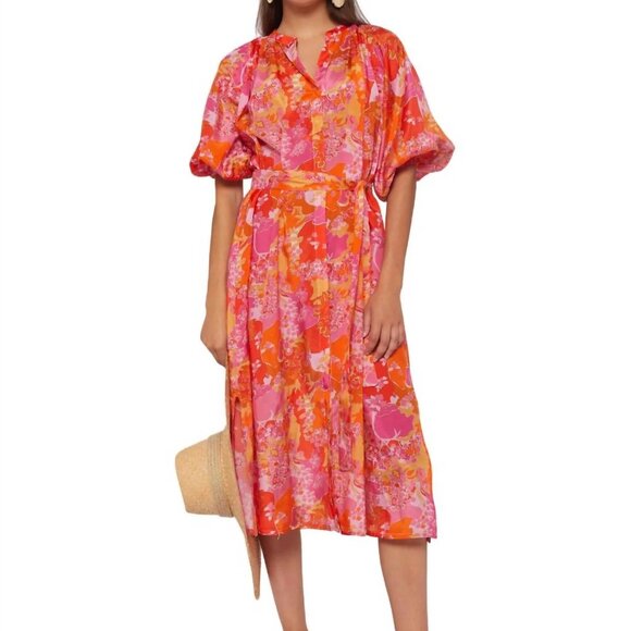 Vilagallo Claudette Blossom Dress 10 - Picture 1 of 11